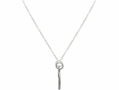 Collier "Gebirge und Sonne" 925 Silber/teilvergoldet