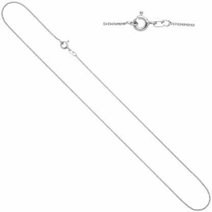 Rund-Ankerkette 925 Sterling Silber ca. 1,1 mm ca. 42 cm mit Federringverschluss