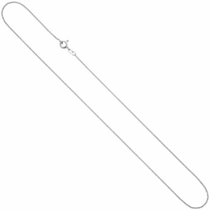 Rund-Ankerkette 925 Sterling Silber ca. 1,1 mm ca. 45 cm mit Federringverschluss