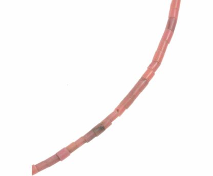 Collier rosa Achat mit Anhänger "Gummibärchen" 925 Silber/vergoldet
