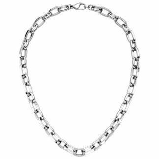 Collier/Gliederkette Edelstahl ca. 48 cm