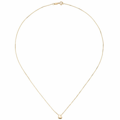 Collier "Herz" 375 Gelbgold