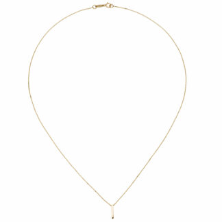 Collier "Stab" 375 Gelbgold