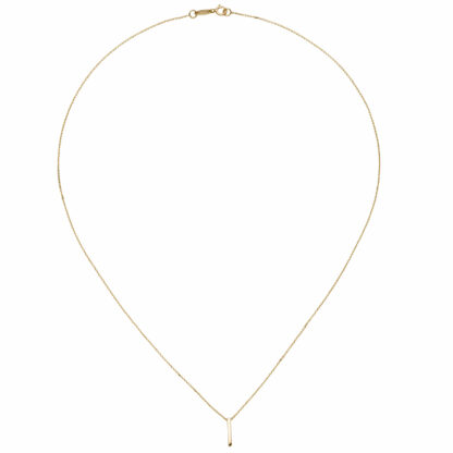 Collier "Stab" 375 Gelbgold