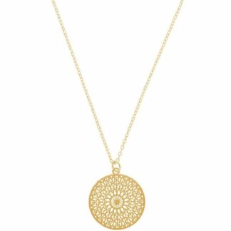 Collier "Sonnenblume" 925 Silber/vergoldet