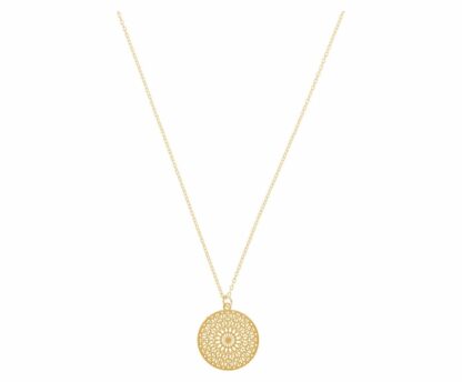 Collier "Sonnenblume" 925 Silber/vergoldet