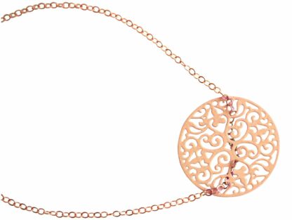 Armband "Mandala Magie" 925 Silber/rosévergoldet