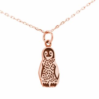 Collier "Baby-Pinguin" 925 Silber/rosévergoldet