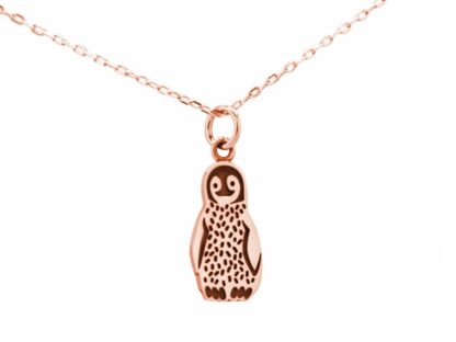 Collier "Baby-Pinguin" 925 Silber/rosévergoldet