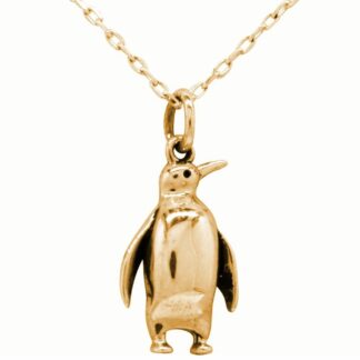 Collier “Pinguin” 925 Silber/vergoldet