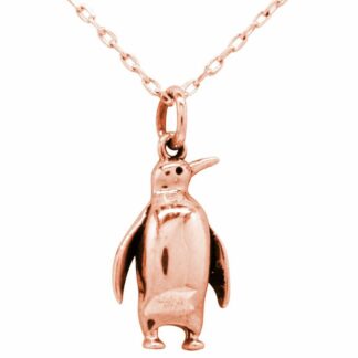 Collier "Pinguin" 925 Silber/rosévergoldet