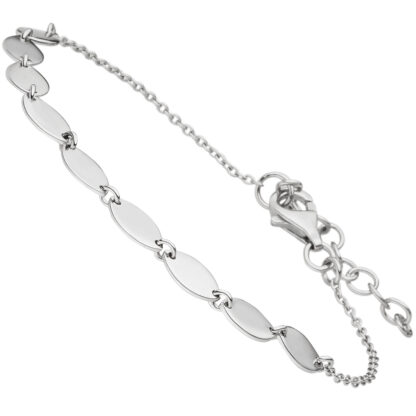 Anker-Armband mit Plättchen 925 Silber