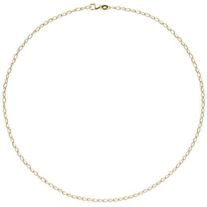 Weit-Anker-Collier 375 Gelbgold ca. 45 cm