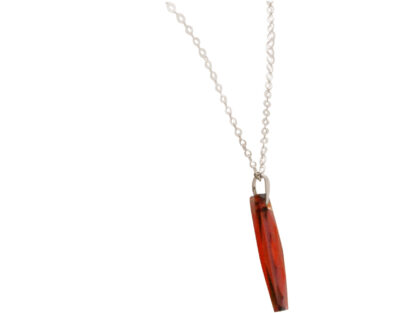 Collier 925 Silber mit Anhänger SWAROVSKI ELEMENT rot