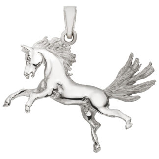 Anhänger "Pferd" 925 Silber ca. 27,1 mm
