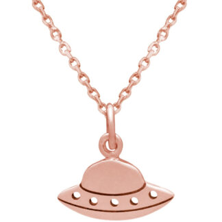 Collier "UFO" 925 Silber/rosévergoldet