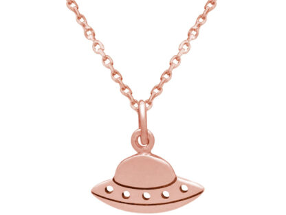 Collier "UFO" 925 Silber/rosévergoldet