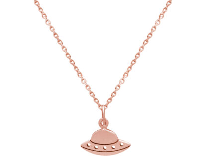 Collier "UFO" 925 Silber/rosévergoldet