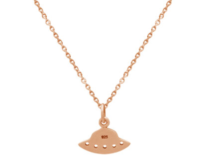 Collier "UFO" 925 Silber/rosévergoldet