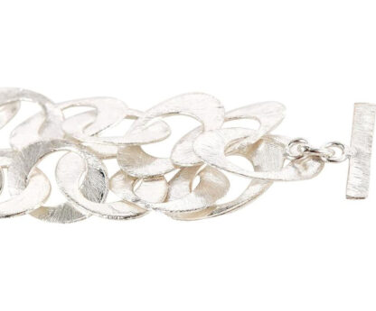 Armband 925 Silber/eismatt