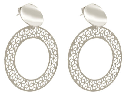 Ohrstecker “Circle” Silber