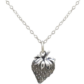 Collier "Erdbeere" 925 Silber