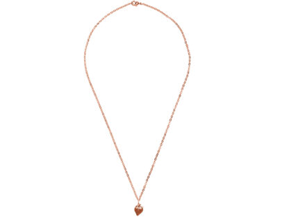 Collier "Erdbeere" 925 Silber/rosévergoldet