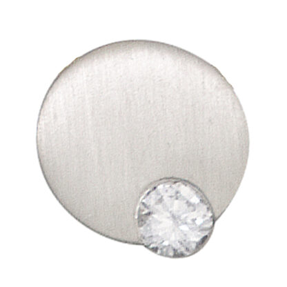 Anhänger rund 950 Platin mit Brillant 0,16 ct.