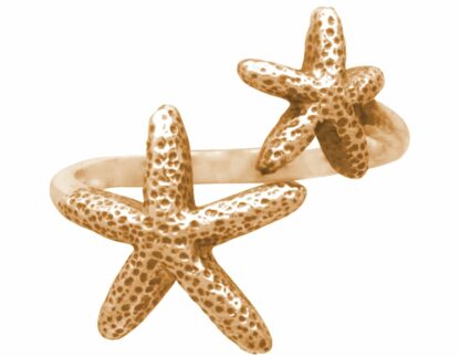 Ring “Seesterne” 925 Silber/vergoldet