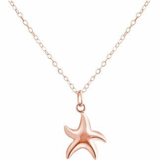 Collier "Seestern" 925 Silber/rosévergoldet