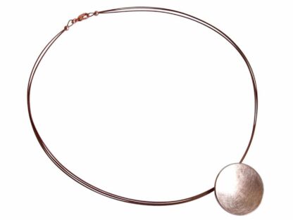 Collier "Marquise eismatt" 925 Silber/rosévergoldet