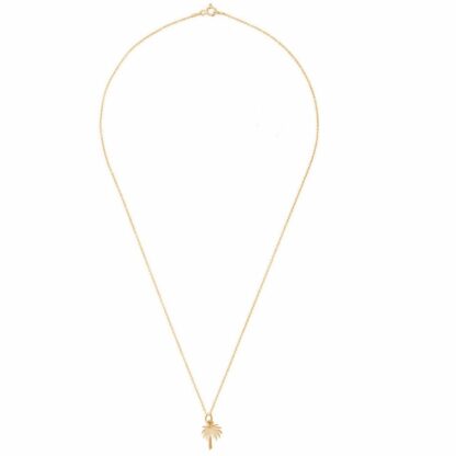 Collier “Palme” 925 Silber/vergoldet
