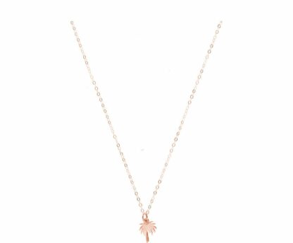 Collier "Palme" 925 Silber/rosévergoldet