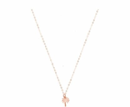 Collier "Palme" 925 Silber/rosévergoldet