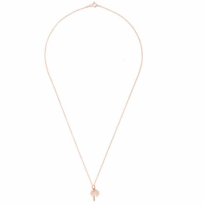 Collier "Palme" 925 Silber/rosévergoldet