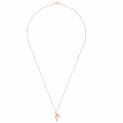 Collier "Palme" 925 Silber/rosévergoldet