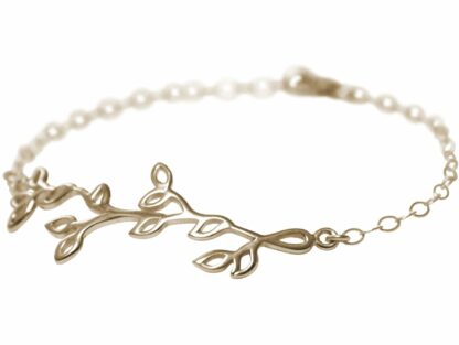 Armband “Lotuszweig” 925 Silber