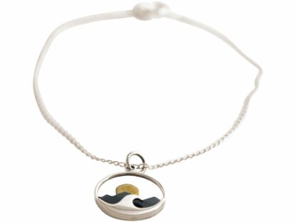 Armband "Ocean" 925 Silber/teilvergoldet