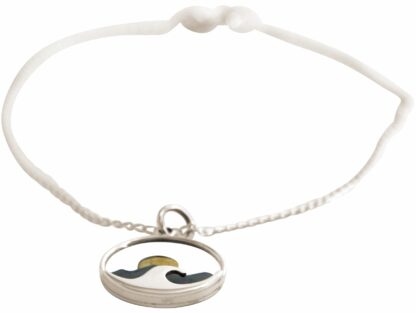 Armband "Ocean" 925 Silber/teilvergoldet