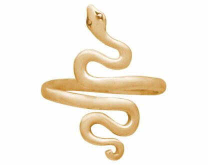 Ring "Schlange" 925 Silber/vergoldet