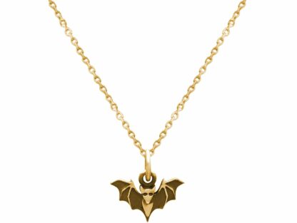 Collier "Fledermaus" 925 Silber/vergoldet