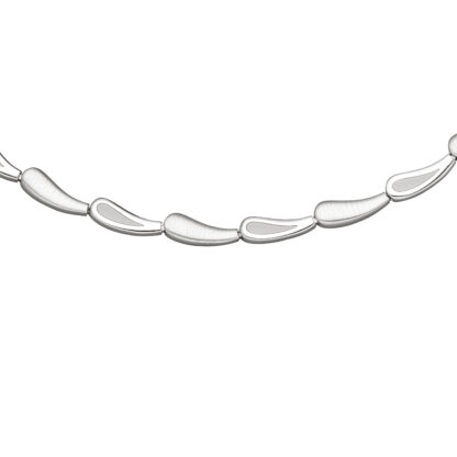 Collier "Blütenblätter" 925 Silber 45 cm