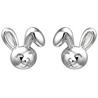 Kinder Ohrstecker "Hoppel-Hase" 925 Silber