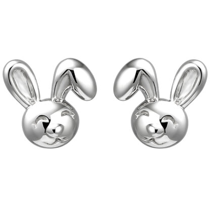 Kinder Ohrstecker "Hoppel-Hase" 925 Silber