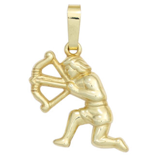 Anhänger Sternzeichen Figur "Schütze" 333 Gelbgold