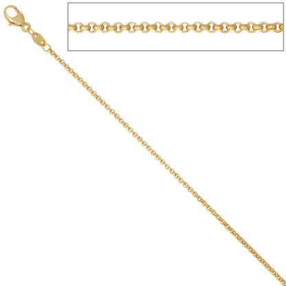 Erbskette 585 Gelbgold 1,5 mm 40 cm
