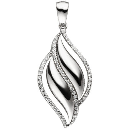 Anhänger 925 Silber 63 Zirkonia